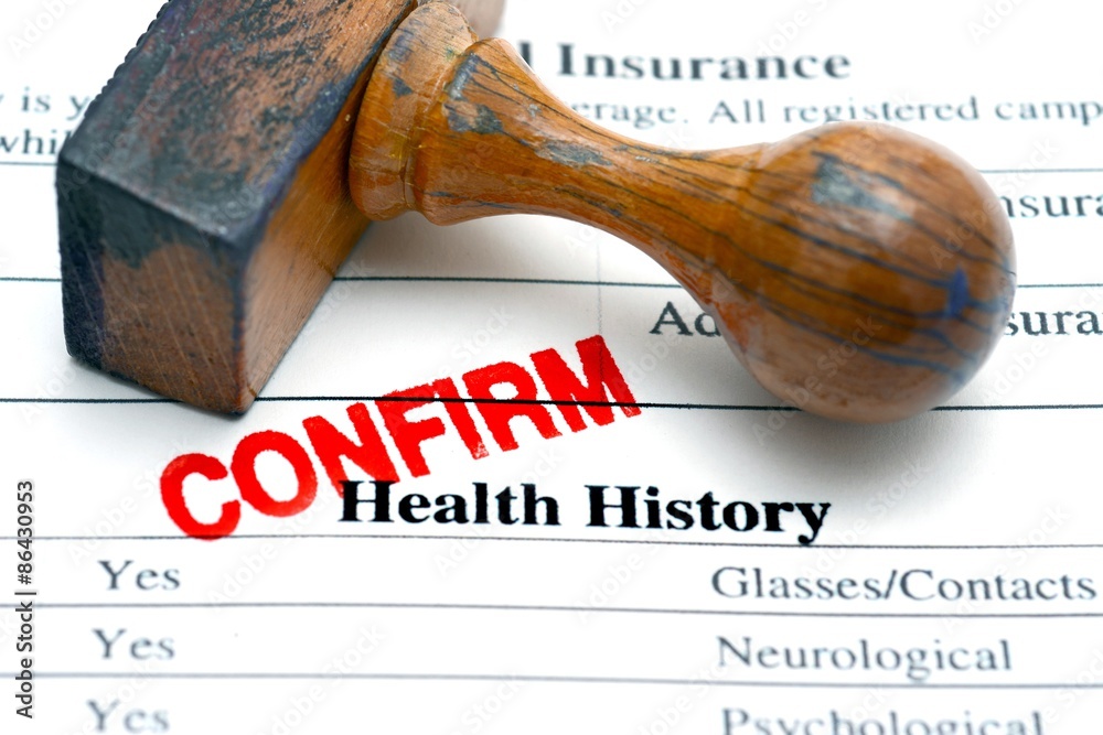 health history form health history form