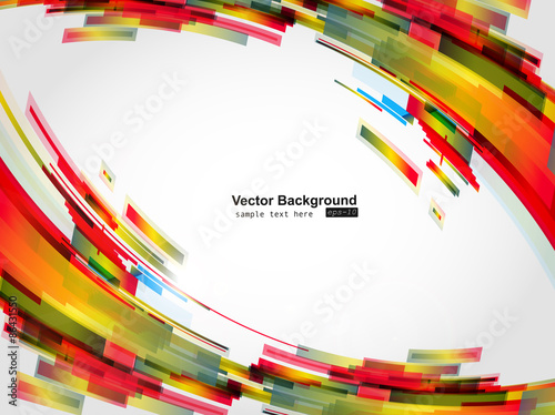 Abstract technology lines vector background