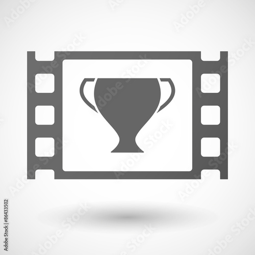 35mm film frame with a cup