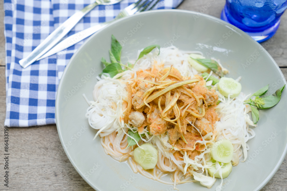Thai rice vermicelli Thai rice vermicelli
