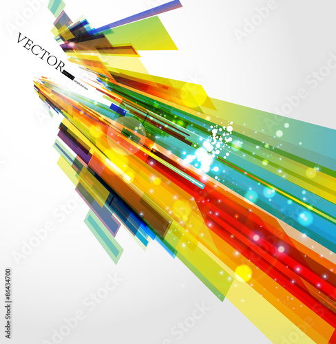 Abstract technology lines vector background