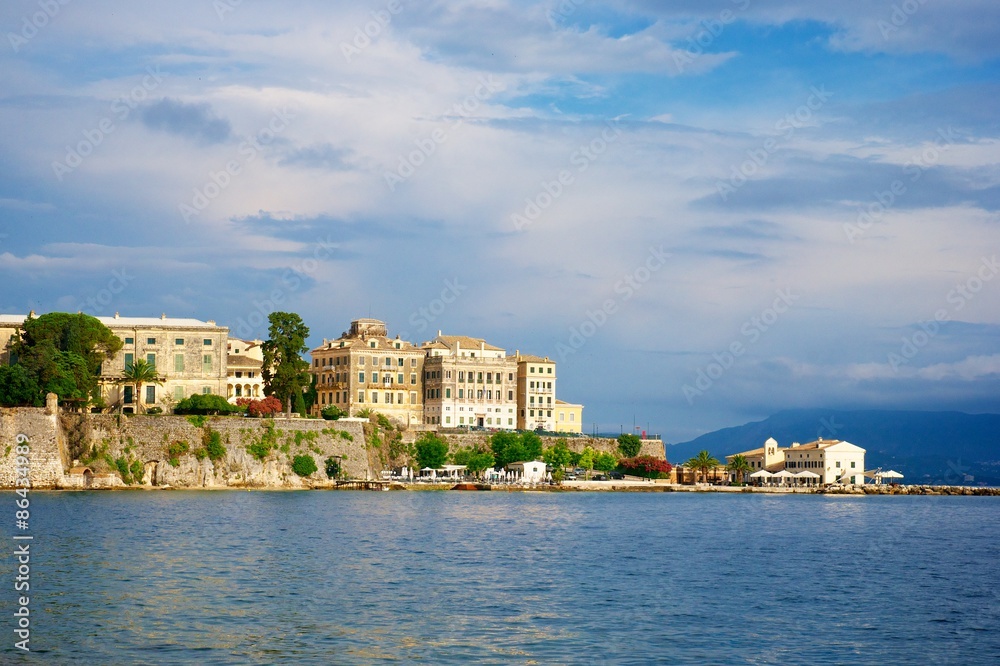 Corfu town Greece