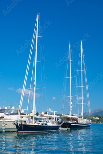 Yachts in the marina © ancymonek