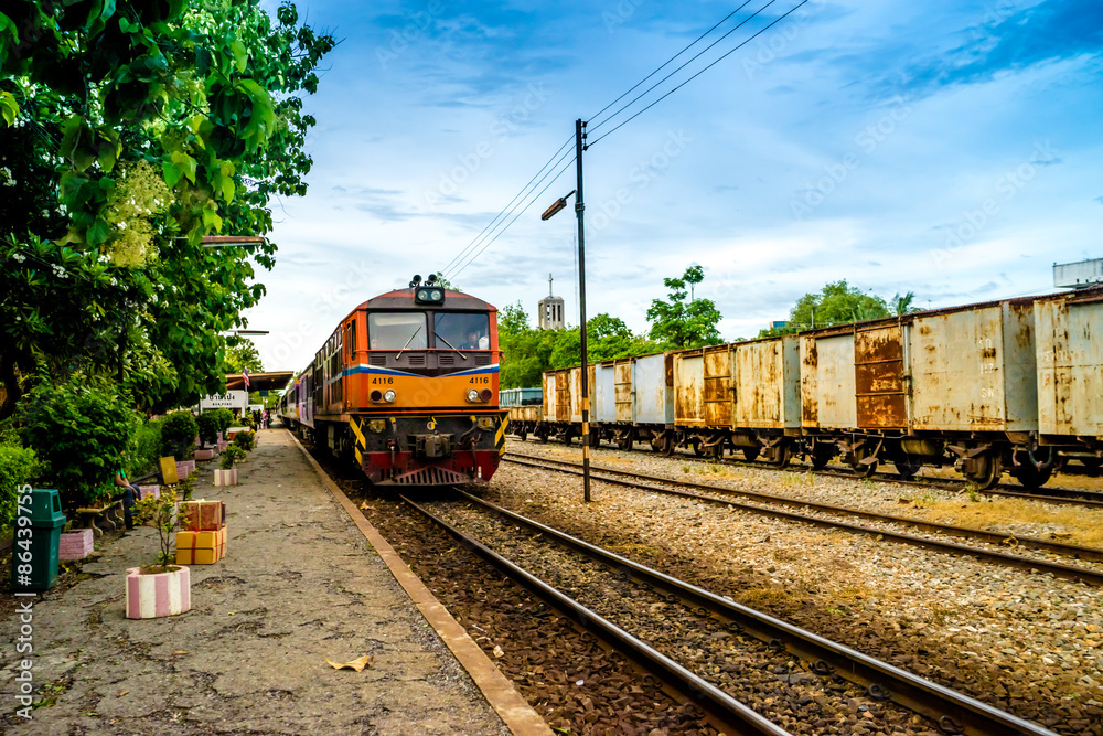 Obraz premium trains in thailand