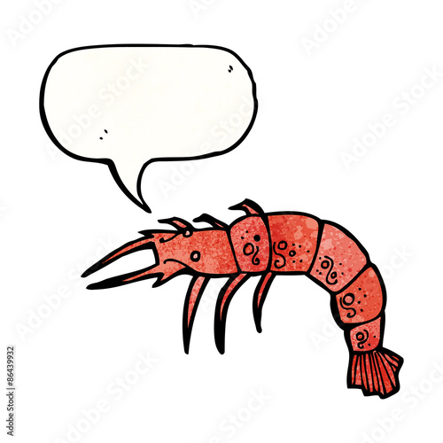 cartoon shrimp