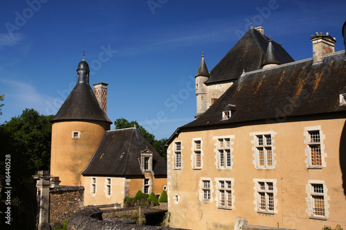 Arrière du Château de Touffou