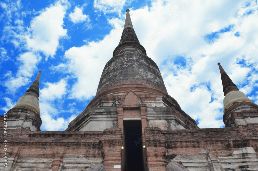 Wat Yai Chai Mongkol / Wat Yai Chai Mongkol- Ayuttaya of Thailand.