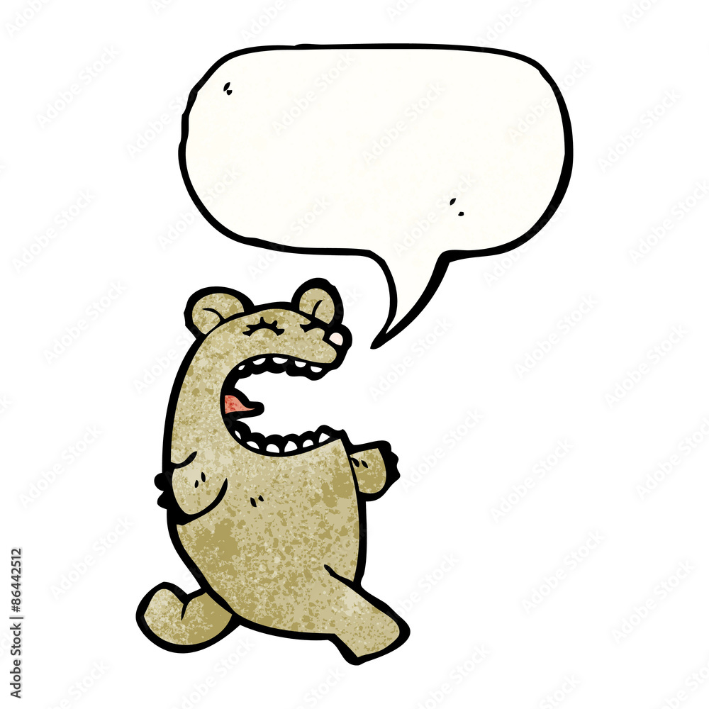crazy cartoon bear crazy cartoon bear