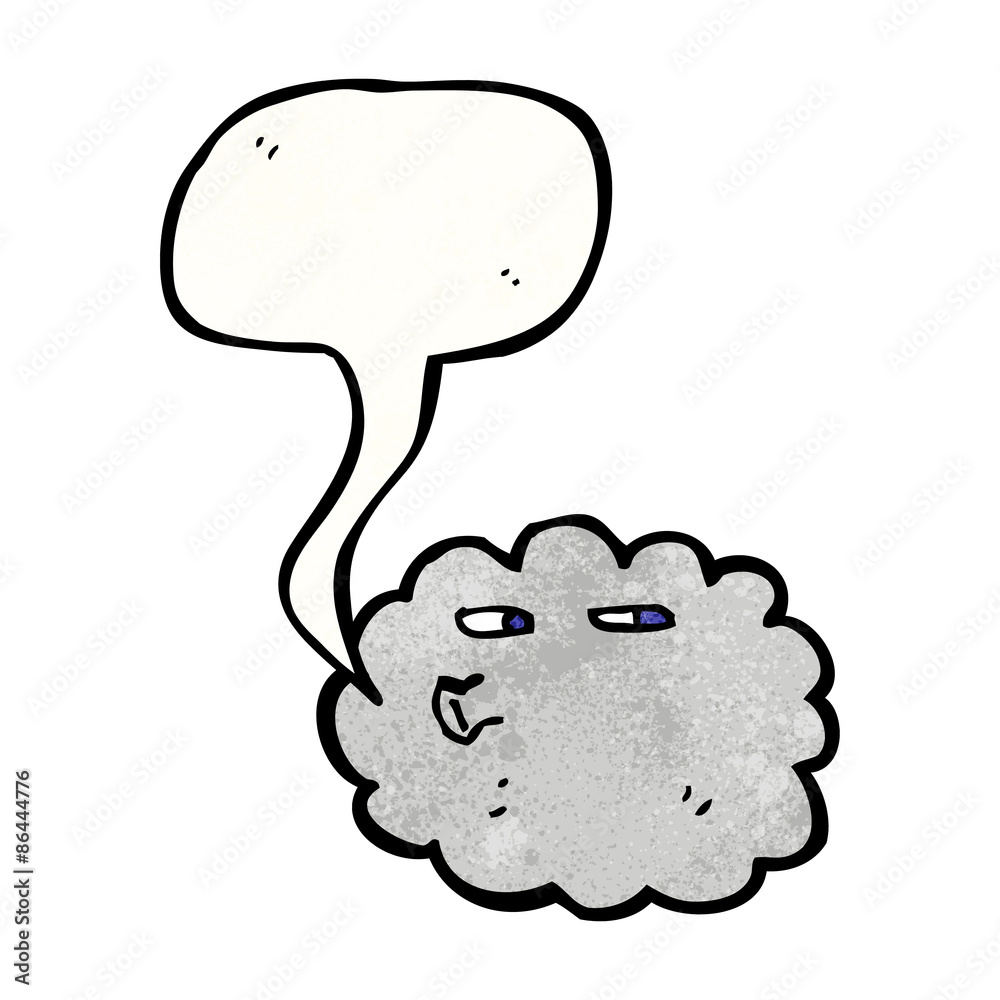 cartoon cloud with speech bubble cartoon cloud with speech bubble