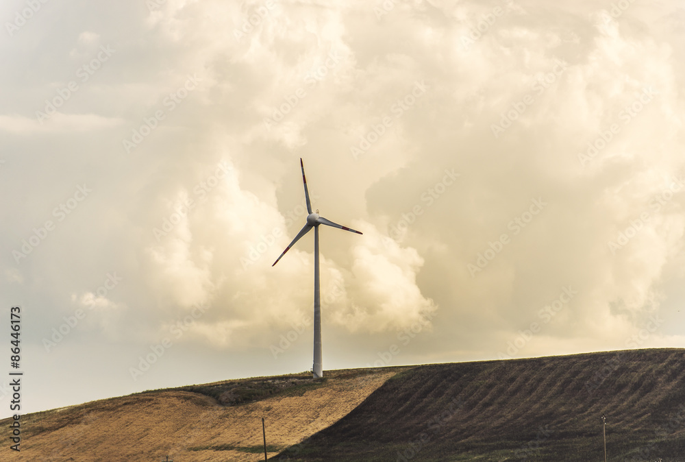 Obraz premium Wind turbines