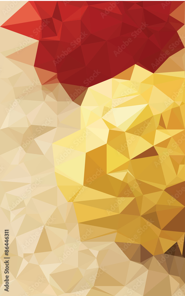 Obraz premium Colorful polygonal background