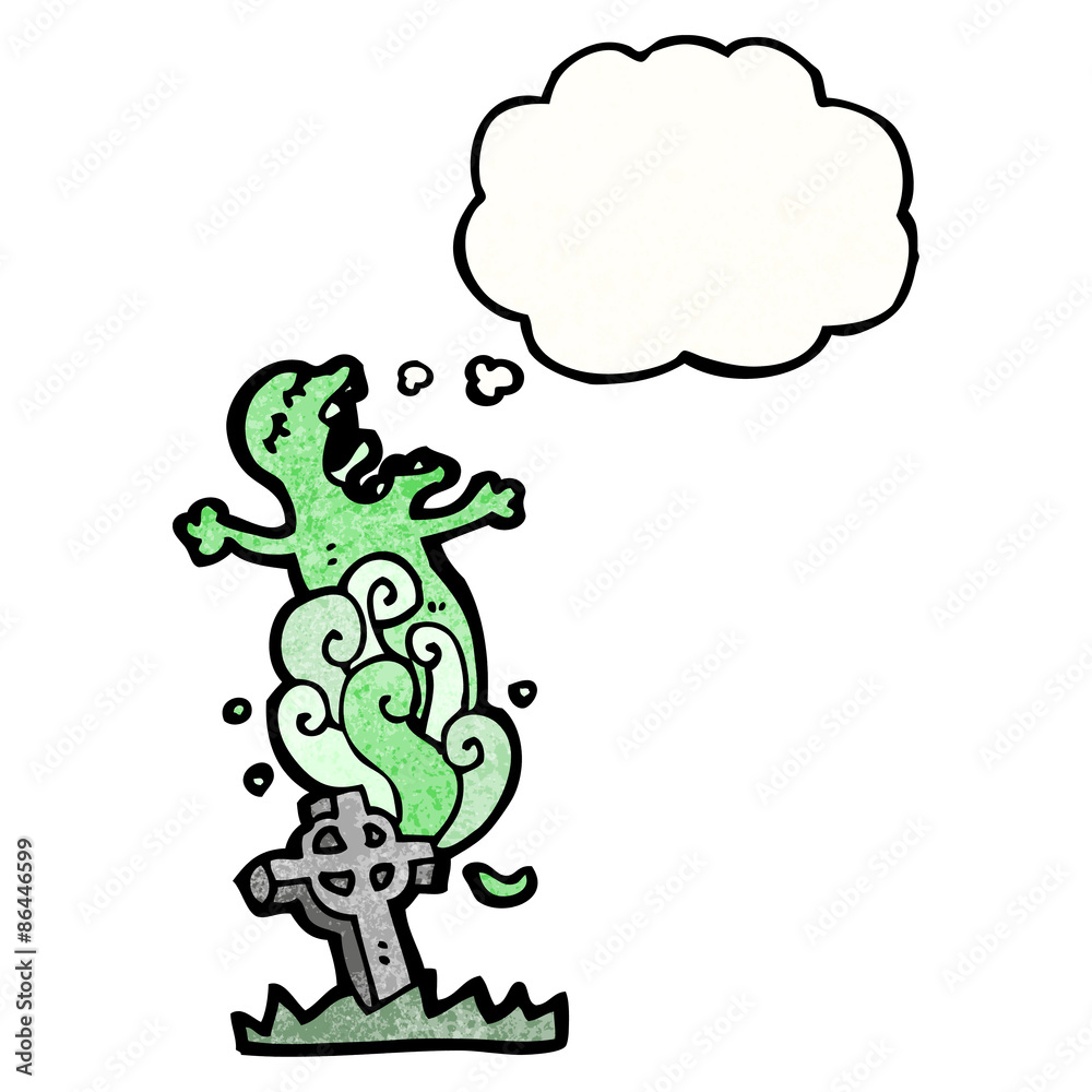 cartoon ghost rising from grave cartoon ghost rising from grave