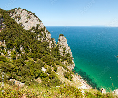 Paysage côtier de Cantabrie - Punta del Peon