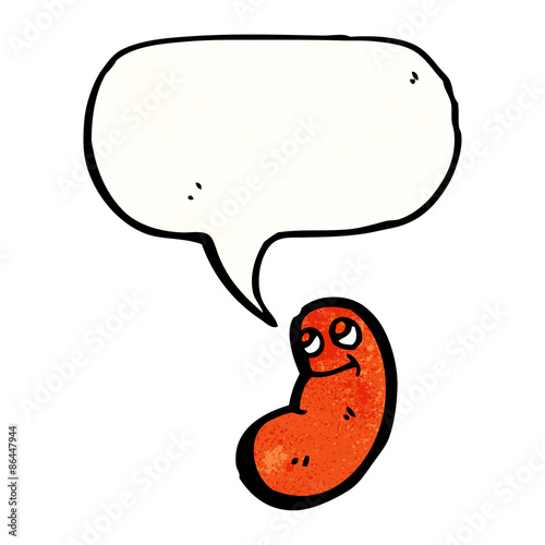 baked bean cartoon character