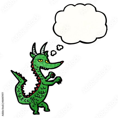 cartoon little dragon