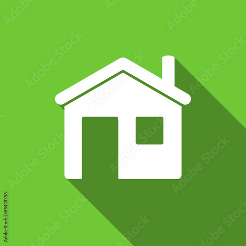 house flat icon home sign