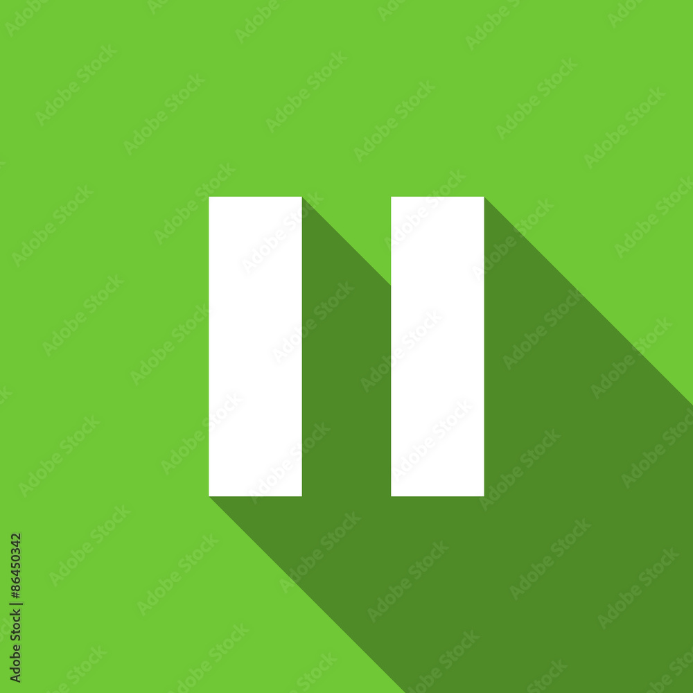 pause flat icon pause flat icon