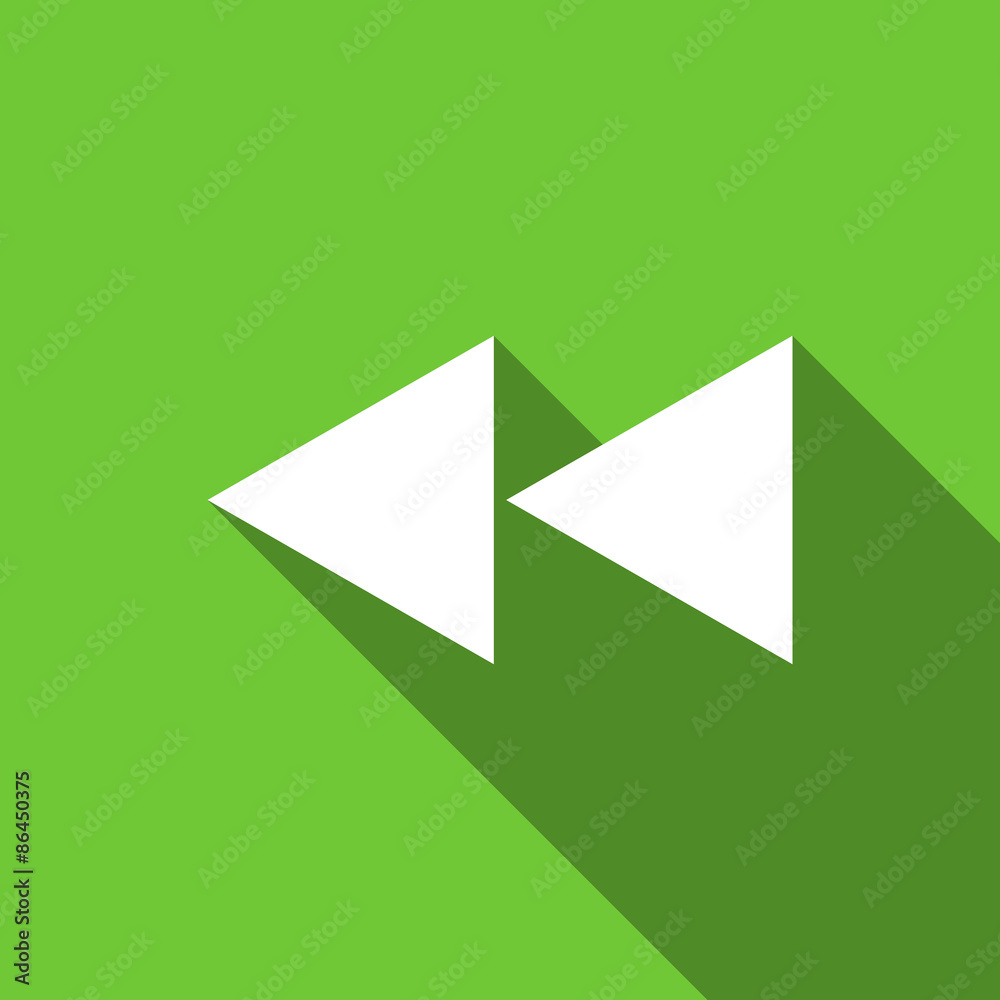 rewind flat icon rewind flat icon