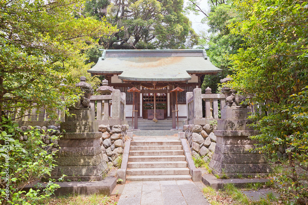 Shinobusuwa (Toshogu) Shinto Shrine in Gyoda, Japan