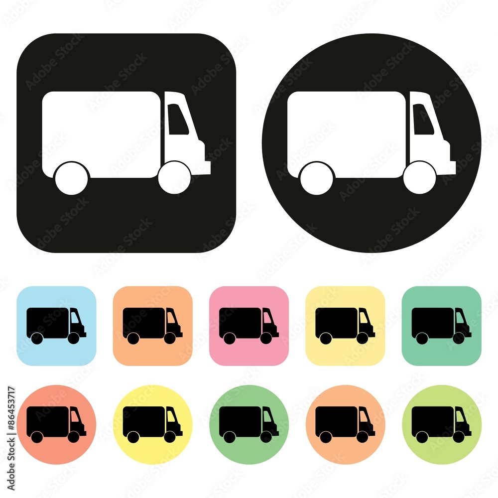 Car icon. Vehicle icon. Transportation icon. Vector Car icon. Vehicle icon. Transportation icon. Vector