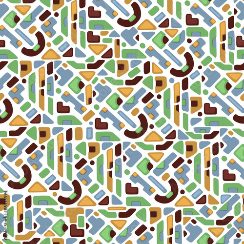 Ethnic seamless pattern. Vector illustration