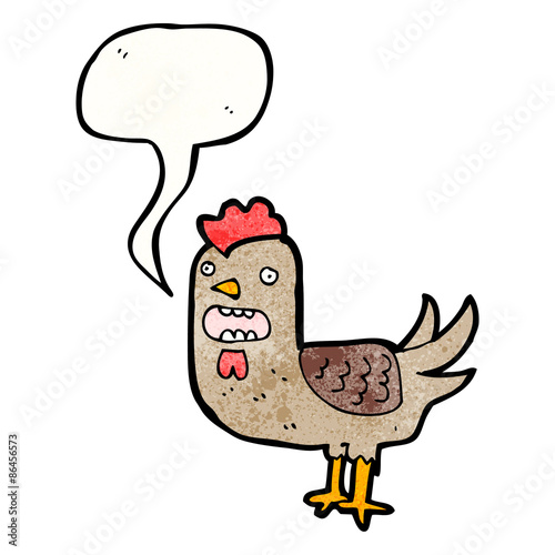 cartoon chicken