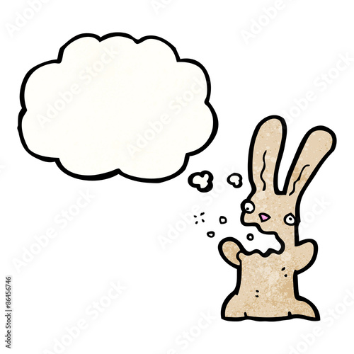 burping rabbit carton