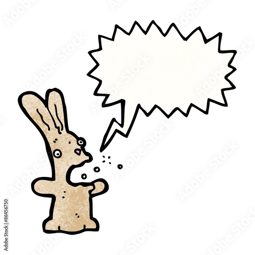 burping rabbit cartoon
