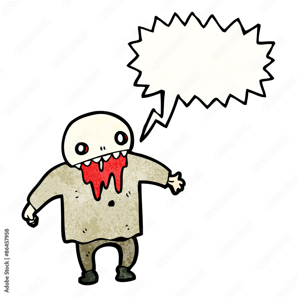 scary zombie man cartoon scary zombie man cartoon