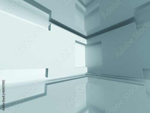 Modern Futuristic Abstract Architecture Background