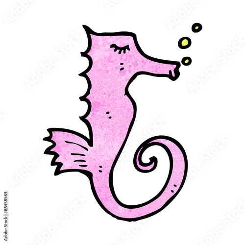 cartoon seahorse