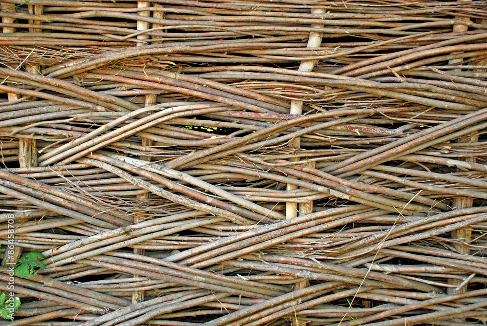 Weaved stalk background