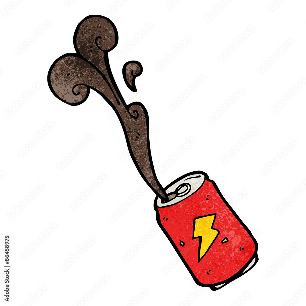 cartoon soda can cartoon soda can