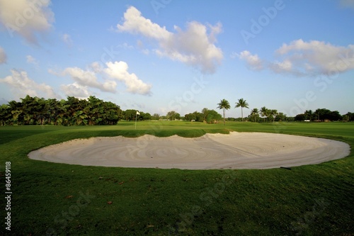 Golf course in South Florida