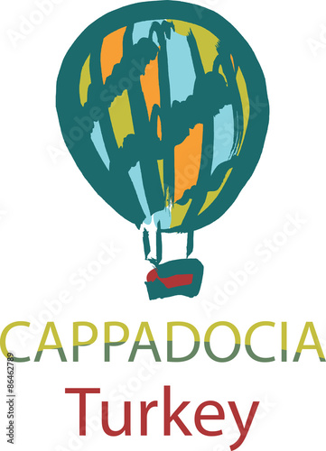 Balloon in Cappadocia, Turkey