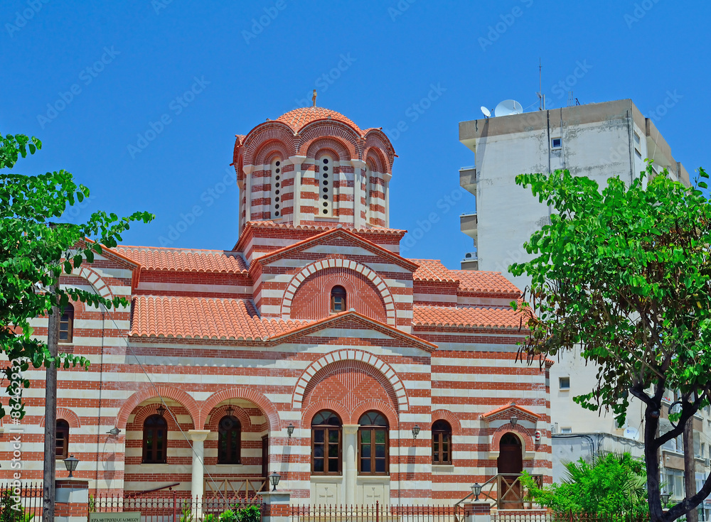 The Beautiful church in Limassol town, Cyprus