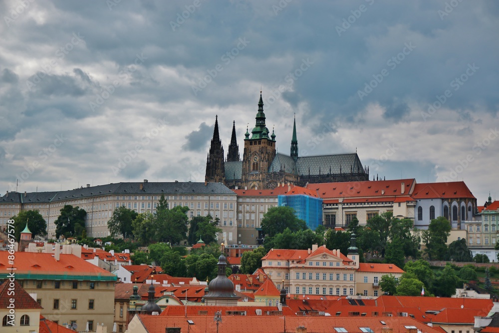 Obraz premium panorama of the Old Town in Prague