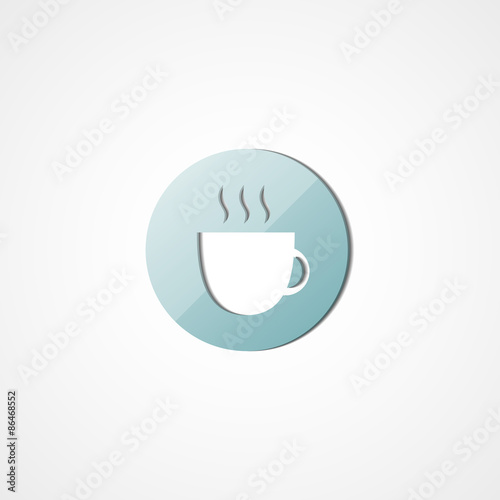 Coffee cup web icon