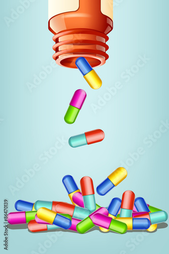 pills with bottle