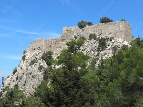 Grèce - Ile de Rhodes - Chateaude Monolithos