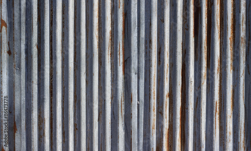 Rusty Corrugated Metal