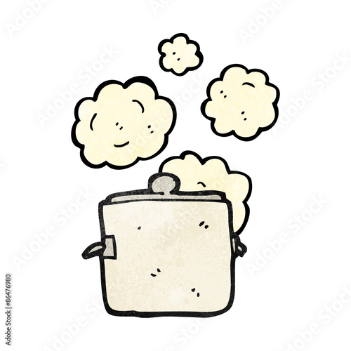 hot kitchen pot cartoon