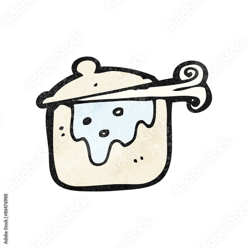 hot kitchen pot cartoon