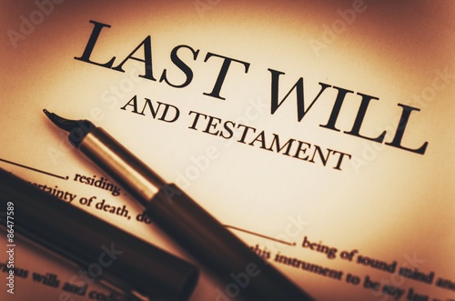 Last Will and Testament photo