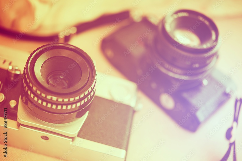 Vintage Photography Cameras Stock Photo Adobe Stock