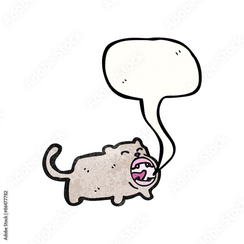 funny cartoon cat