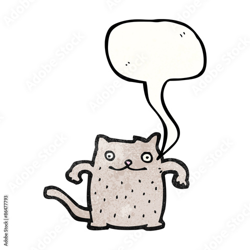 funny cartoon cat