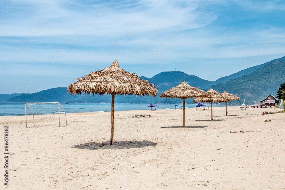 Vietnamese Beach Huts