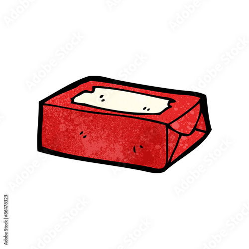 chewing gum packet cartoon