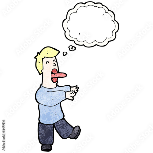 cartoon sleepwalker
